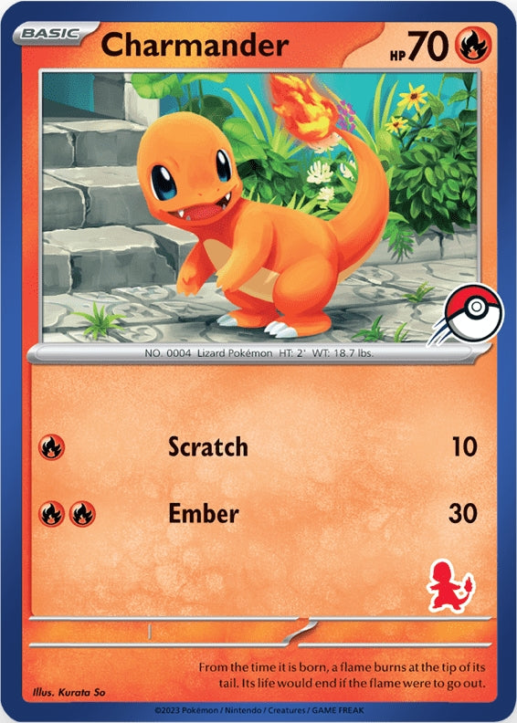 Charmander (Blue Border) [My First Battle] | Odin's Place