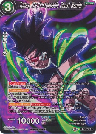 Turles, the Unstoppable Ghost Warrior (P-167) [Promotion Cards] | Odin's Place