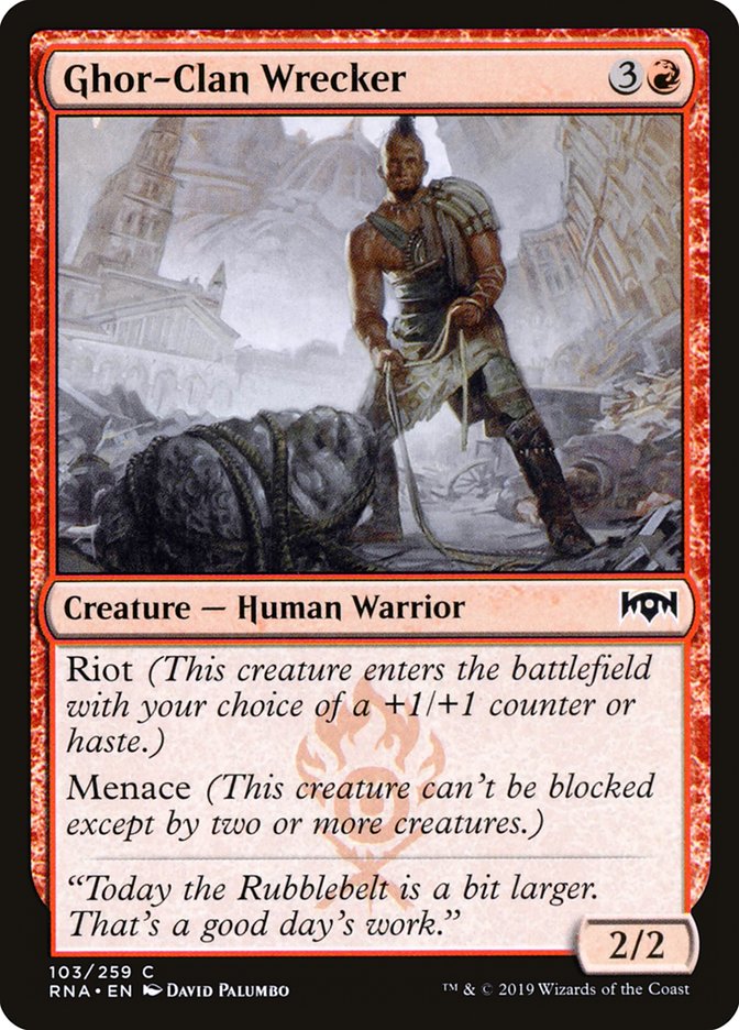 Ghor-Clan Wrecker (103) [Ravnica Allegiance] | Odin's Place