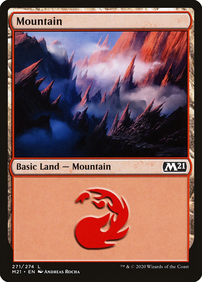 Mountain (271) [Core Set 2021] | Odin's Place