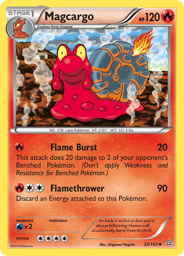 Magcargo (23/160) [XY: Primal Clash] | Odin's Place