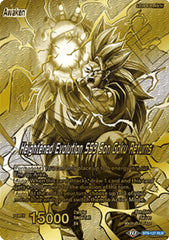 Son Goku // Heightened Evolution SS3 Son Goku Returns (Championship 2023 Golden Card Vol.1) (BT9-127) [Tournament Promotion Cards] | Odin's Place