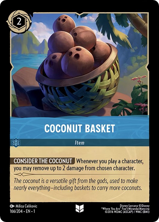 Coconut Basket (166/204) [The First Chapter] | Odin's Place