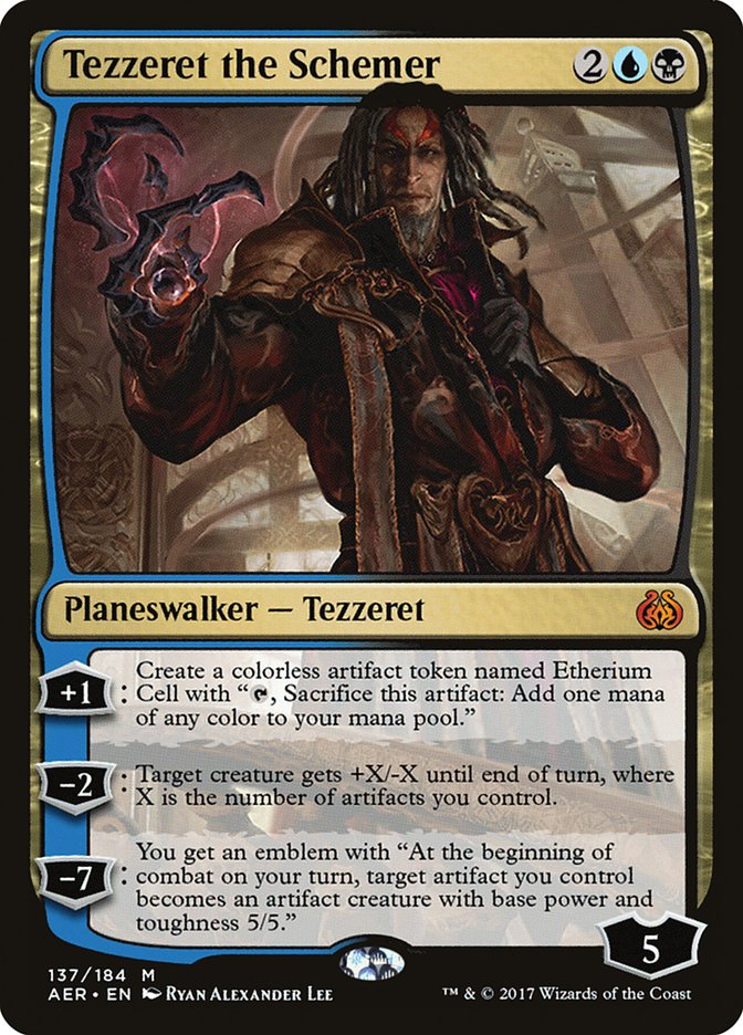 Tezzeret the Schemer (137) [Aether Revolt] | Odin's Place