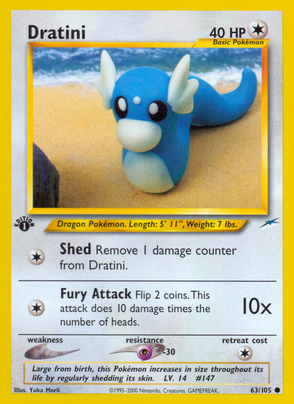 Dratini (63/105) [Neo Destiny 1st Edition] | Odin's Place