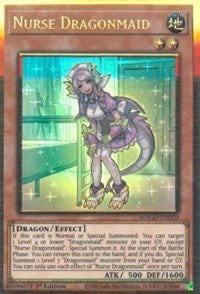 Nurse Dragonmaid [MAGO-EN020] Gold Rare | Odin's Place