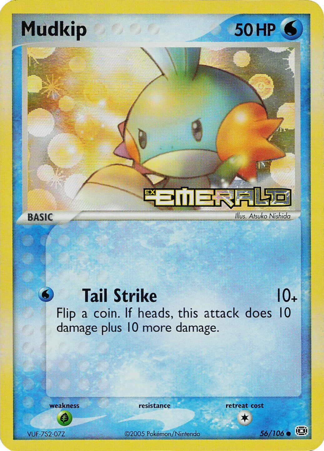 Mudkip (56/106) (Stamped) [EX: Emerald] | Odin's Place