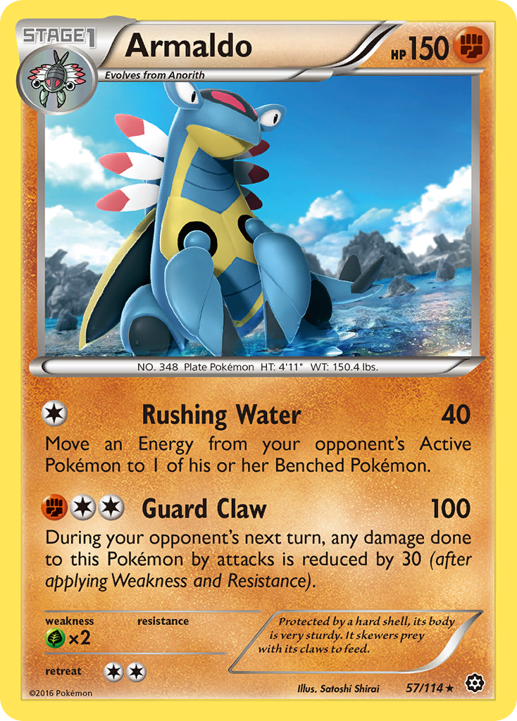 Armaldo (57/114) [XY: Steam Siege] | Odin's Place