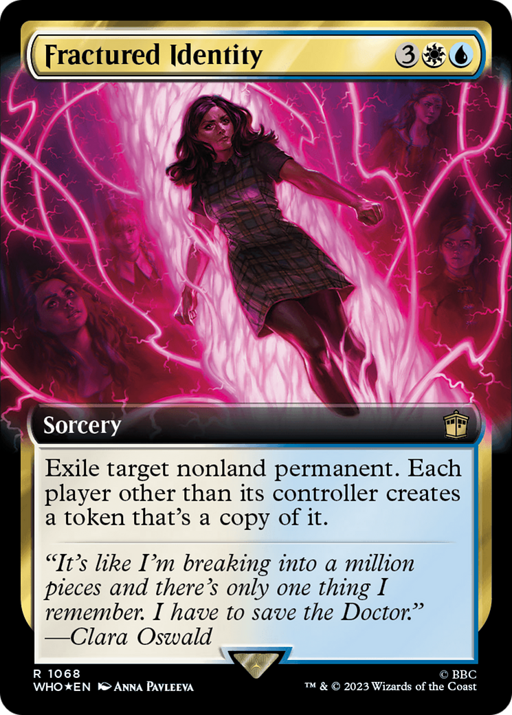 Fractured Identity (Extended Art) (Surge Foil) [Doctor Who] | Odin's Place