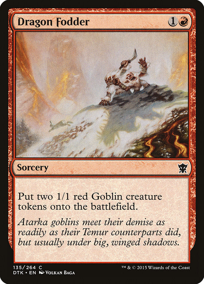 Dragon Fodder (135) [Dragons of Tarkir] | Odin's Place