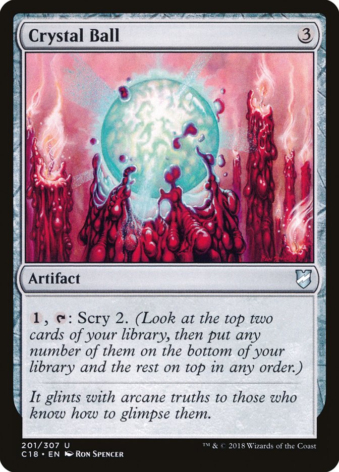 Crystal Ball (201) [Commander 2018] | Odin's Place