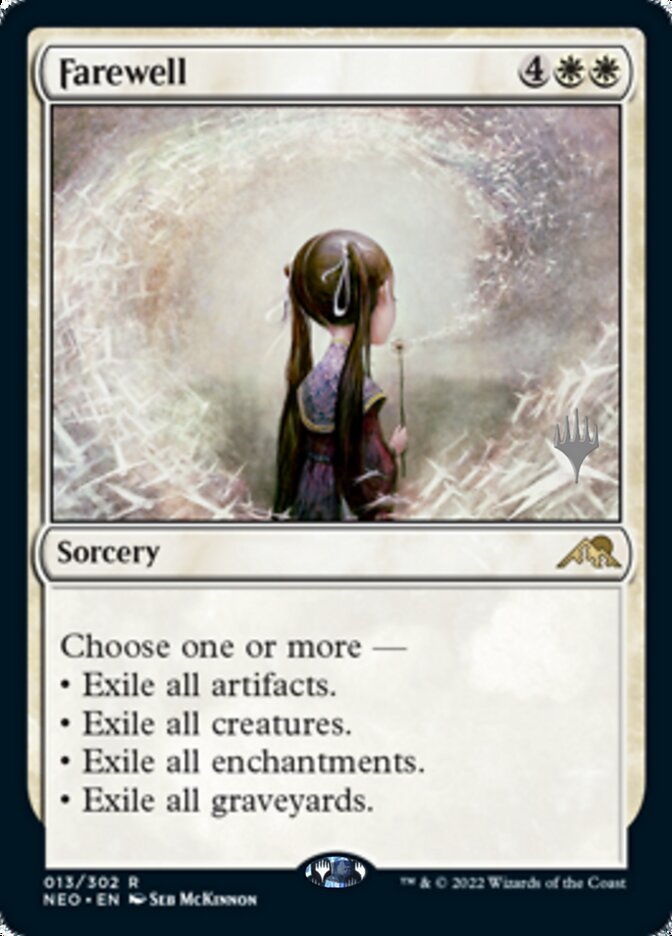 Farewell (Promo Pack) [Kamigawa: Neon Dynasty Promos] | Odin's Place