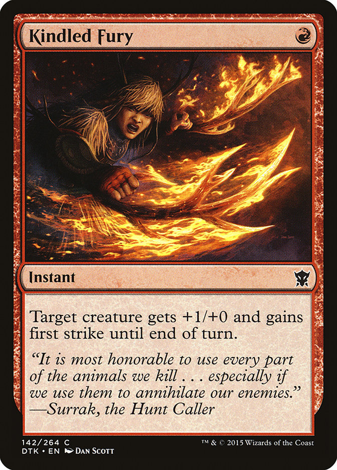 Kindled Fury (142) [Dragons of Tarkir] | Odin's Place