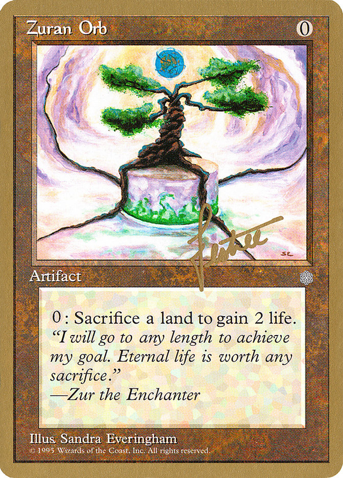 Zuran Orb (Bertrand Lestree) [Pro Tour Collector Set] | Odin's Place