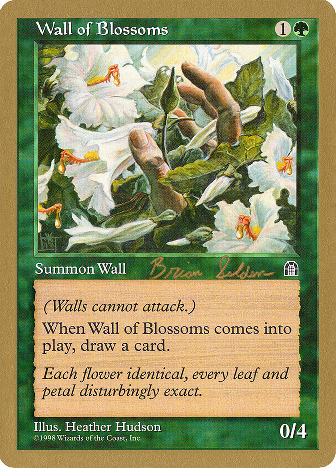 Wall of Blossoms (Brian Selden) [World Championship Decks 1998] | Odin's Place