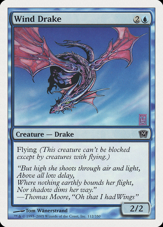 Wind Drake (112) [Ninth Edition] | Odin's Place