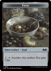 Faerie // Food (0013) Double-Sided Token [Wilds of Eldraine Tokens] | Odin's Place