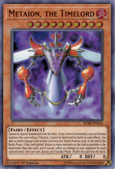 Metaion, the Timelord [BLRR-EN026] Ultra Rare | Odin's Place