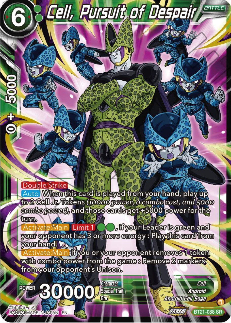 Cell, Pursuit of Despair (BT21-088) [Wild Resurgence] | Odin's Place