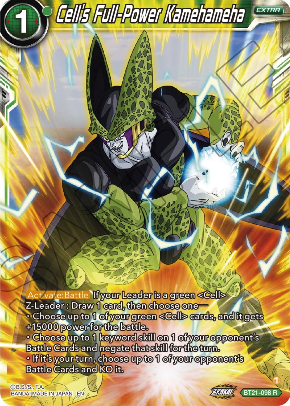 Cell's Full-Power Kamehameha (BT21-098) [Wild Resurgence] | Odin's Place