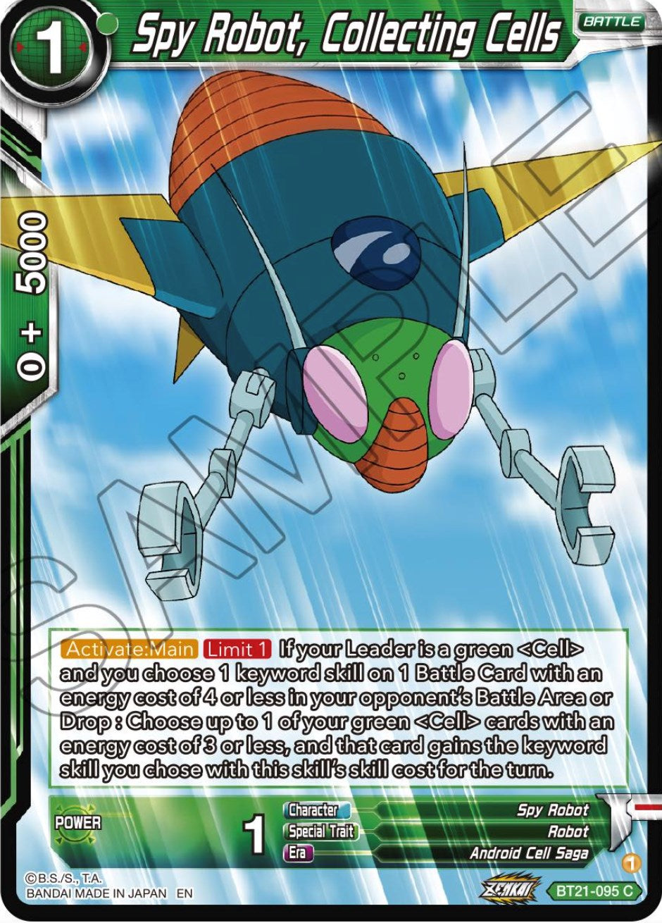 Spy Robot, Collecting Cells (BT21-095) [Wild Resurgence] | Odin's Place