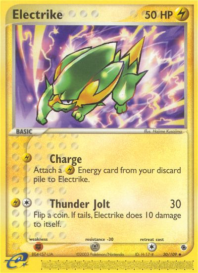 Electrike (30/109) [EX: Ruby & Sapphire] | Odin's Place