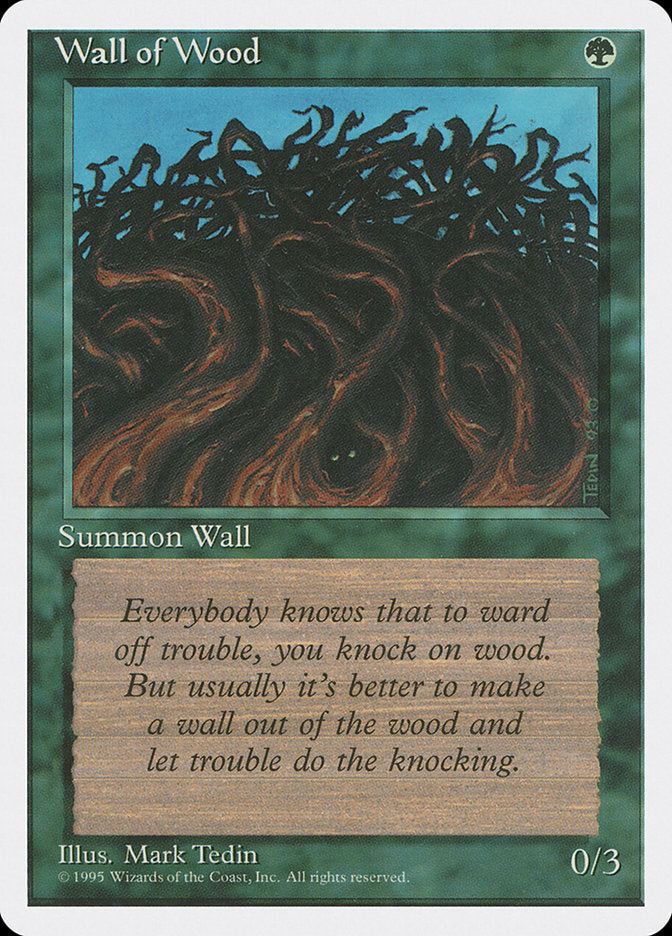 Wall of Wood (284) [Fourth Edition] | Odin's Place