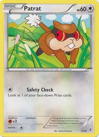 Patrat (17/30) [XY: Trainer Kit 1 - Bisharp] | Odin's Place