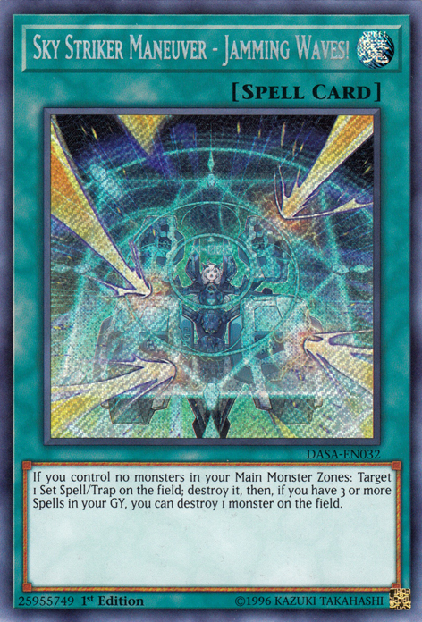 Sky Striker Maneuver - Jamming Waves! [DASA-EN032] Secret Rare | Odin's Place
