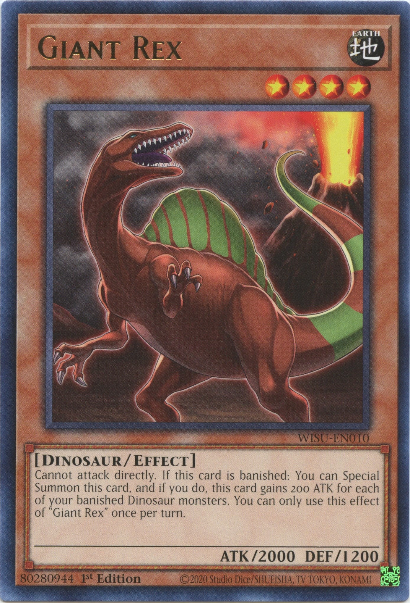 Giant Rex [WISU-EN010] Rare | Odin's Place