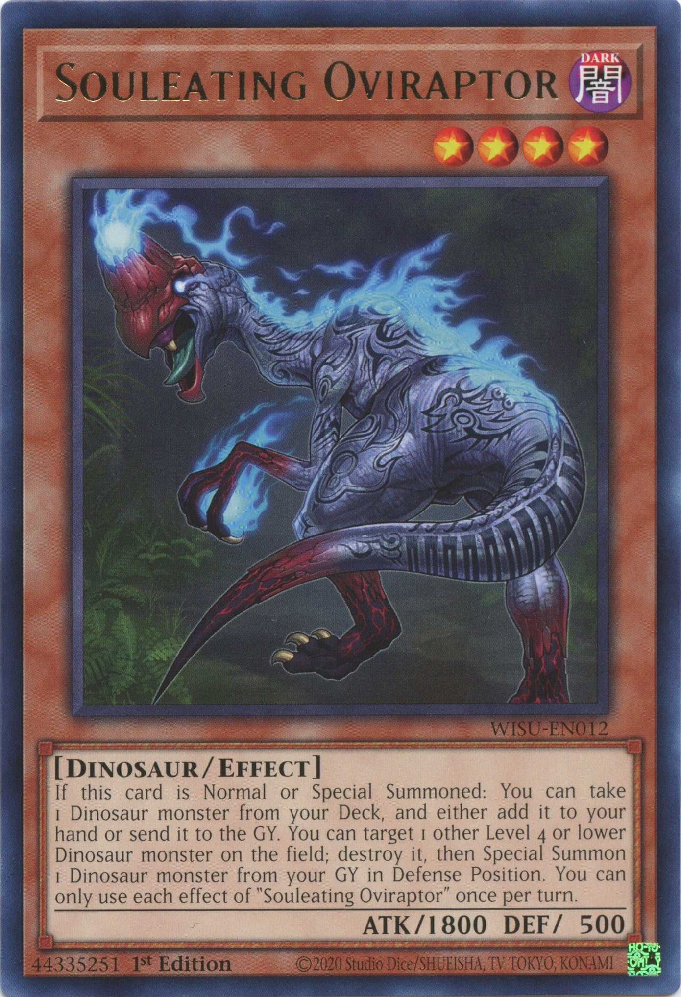 Souleating Oviraptor [WISU-EN012] Rare | Odin's Place