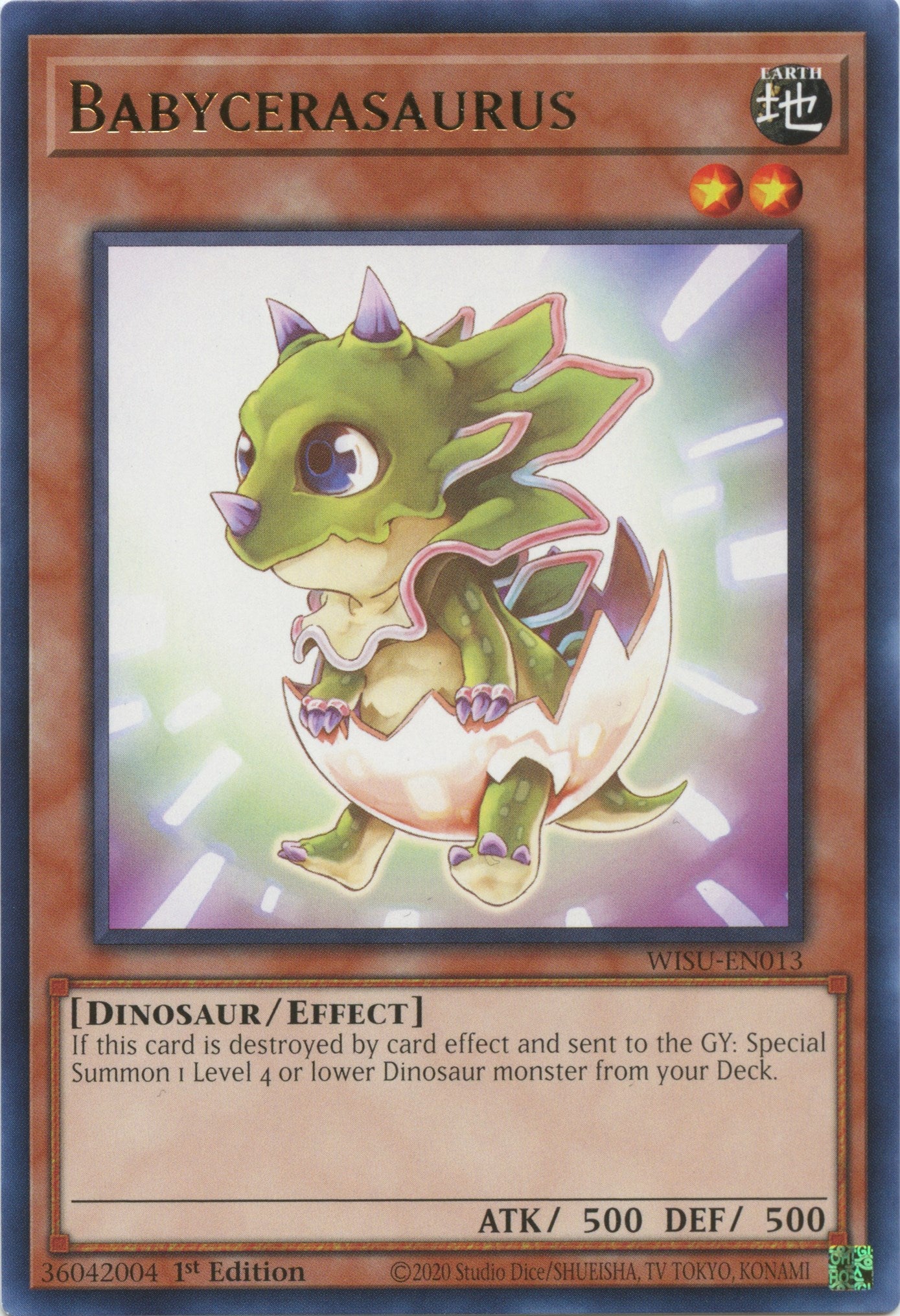Babycerasaurus [WISU-EN013] Rare | Odin's Place