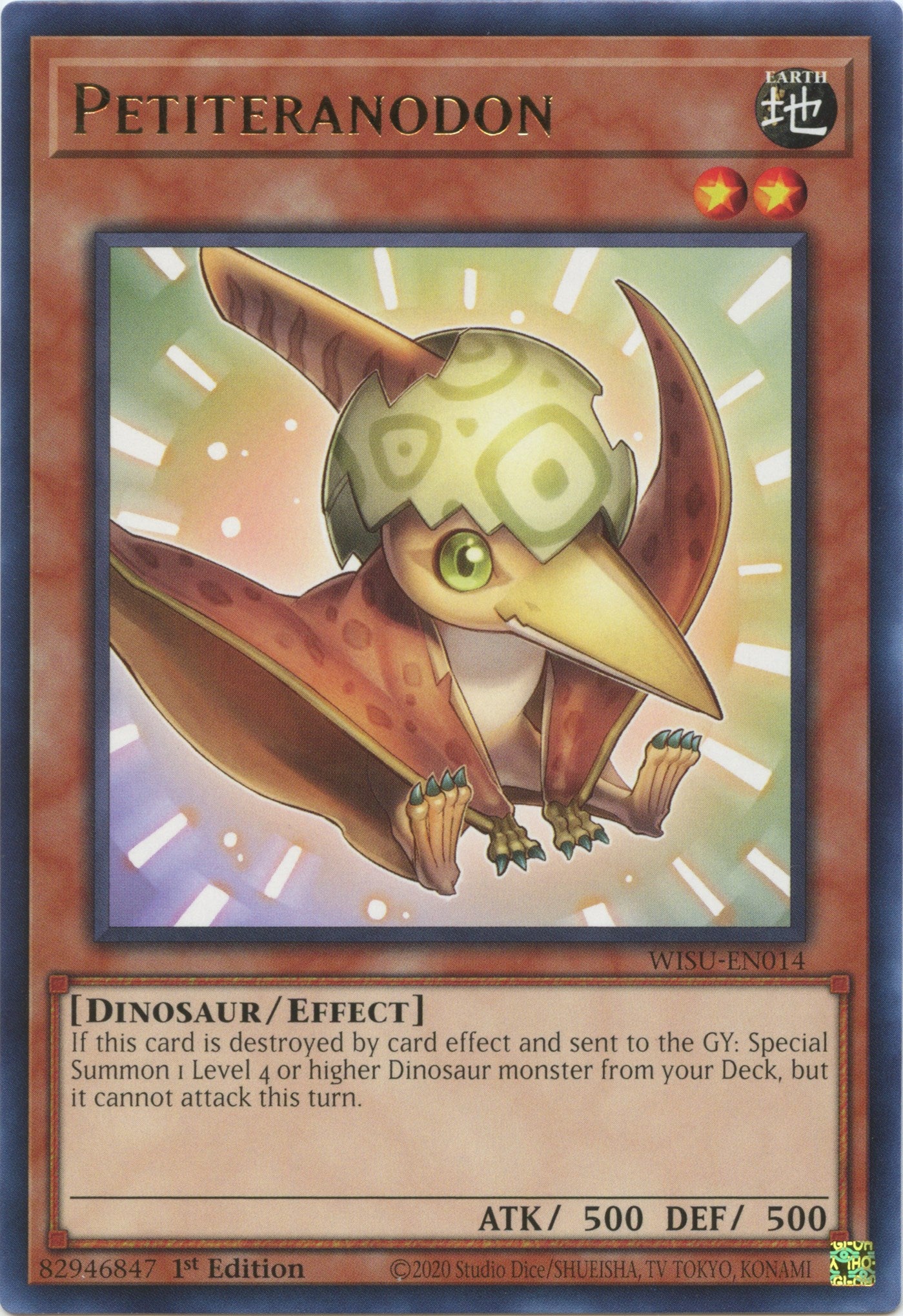 Petiteranodon [WISU-EN014] Rare | Odin's Place