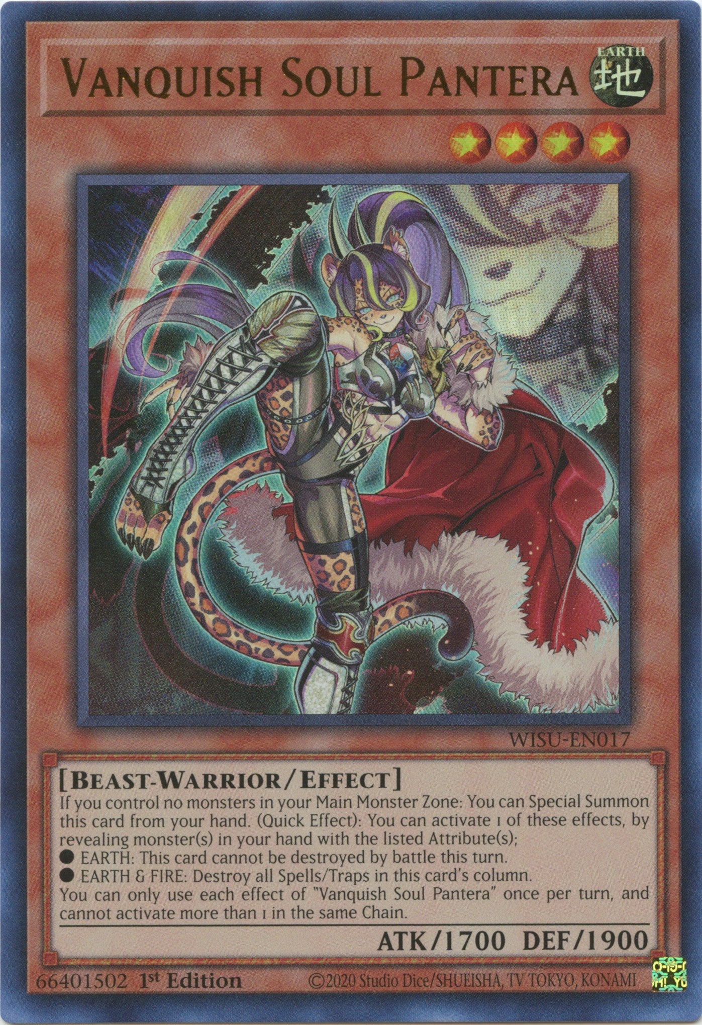 Vanquish Soul Pantera [WISU-EN017] Ultra Rare | Odin's Place