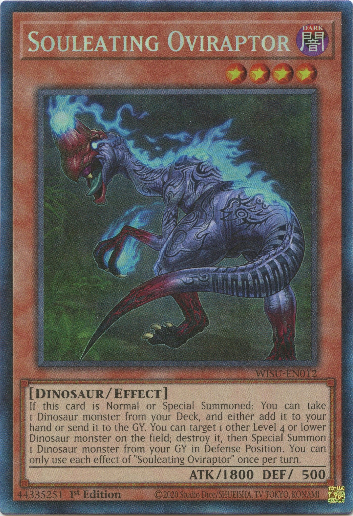 Souleating Oviraptor [WISU-EN012] Collector's Rare | Odin's Place