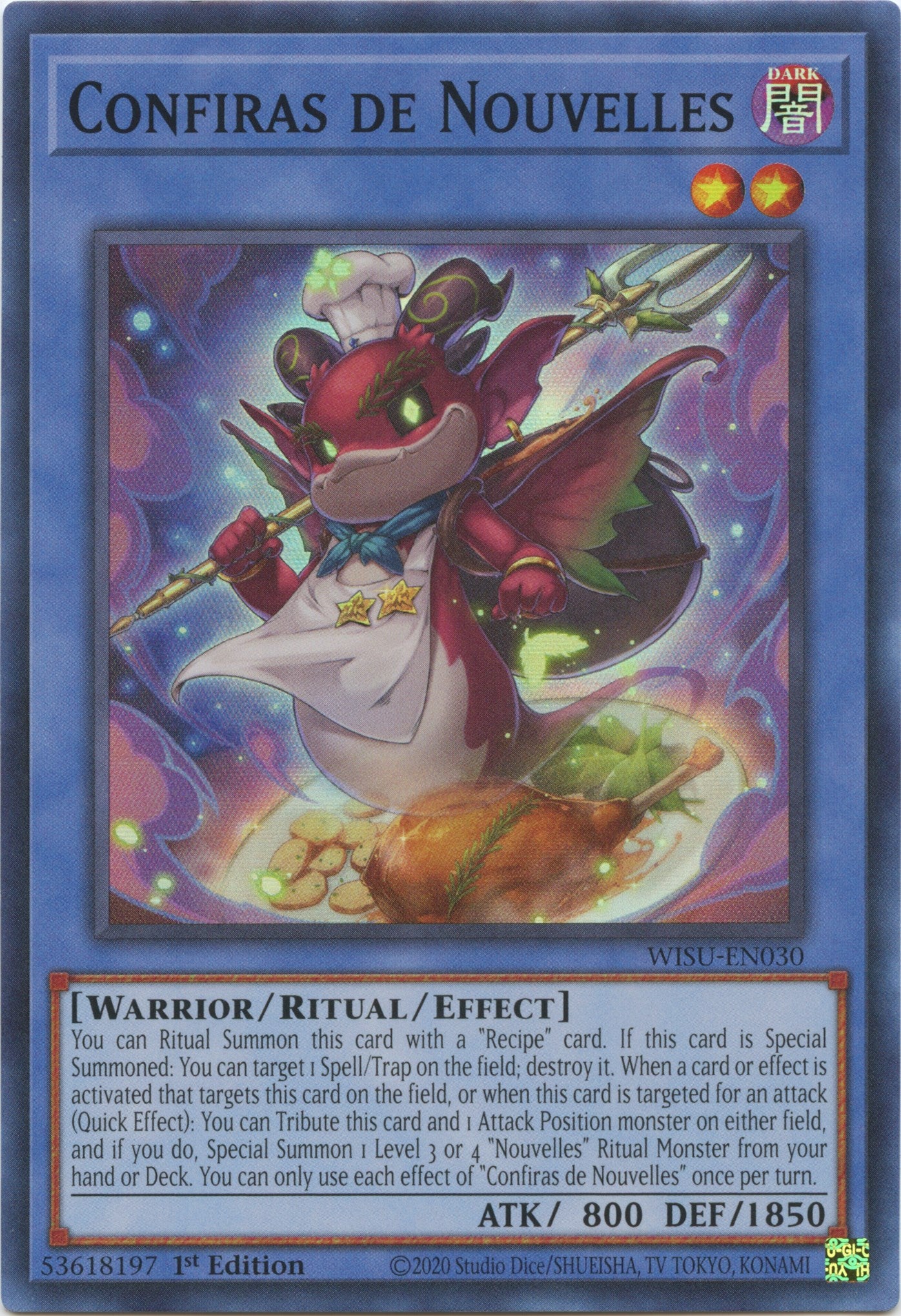 Confiras de Nouvelles [WISU-EN030] Super Rare | Odin's Place