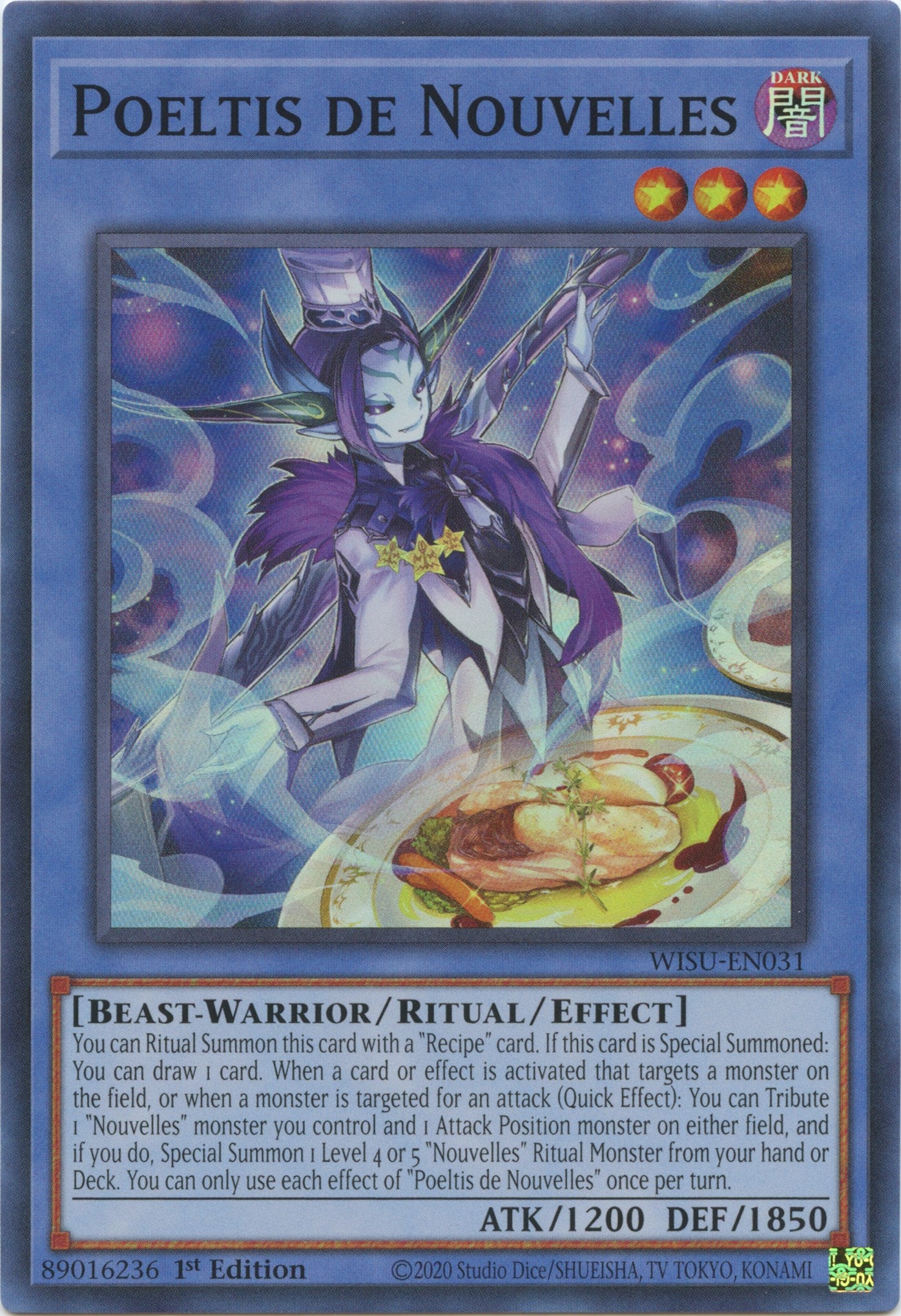 Poeltis de Nouvelles [WISU-EN031] Super Rare | Odin's Place