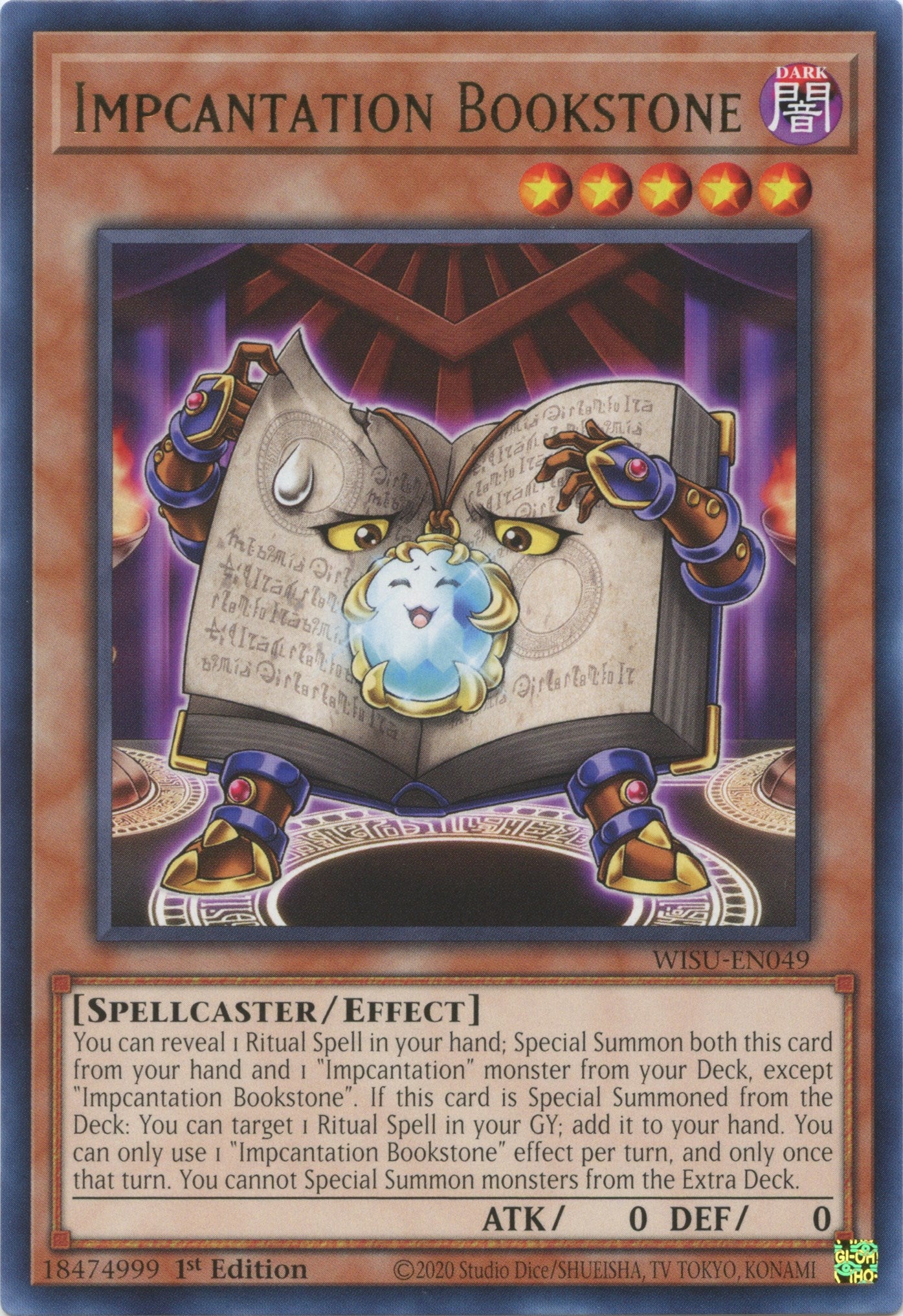 Impcantation Bookstone [WISU-EN049] Rare | Odin's Place