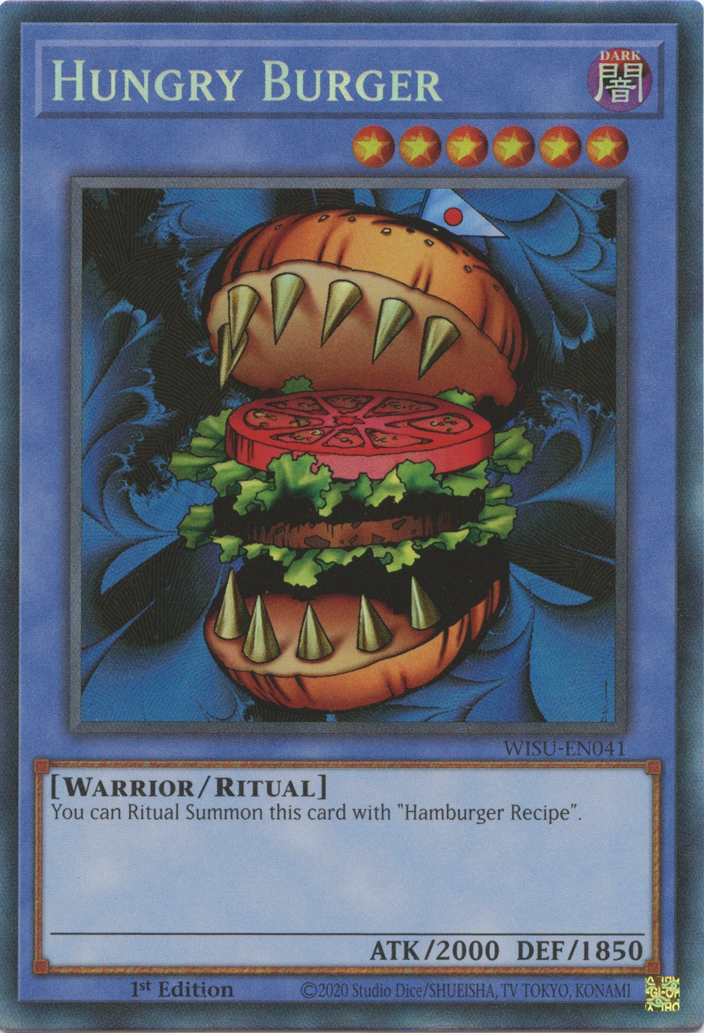 Hungry Burger [WISU-EN041] Collector's Rare | Odin's Place