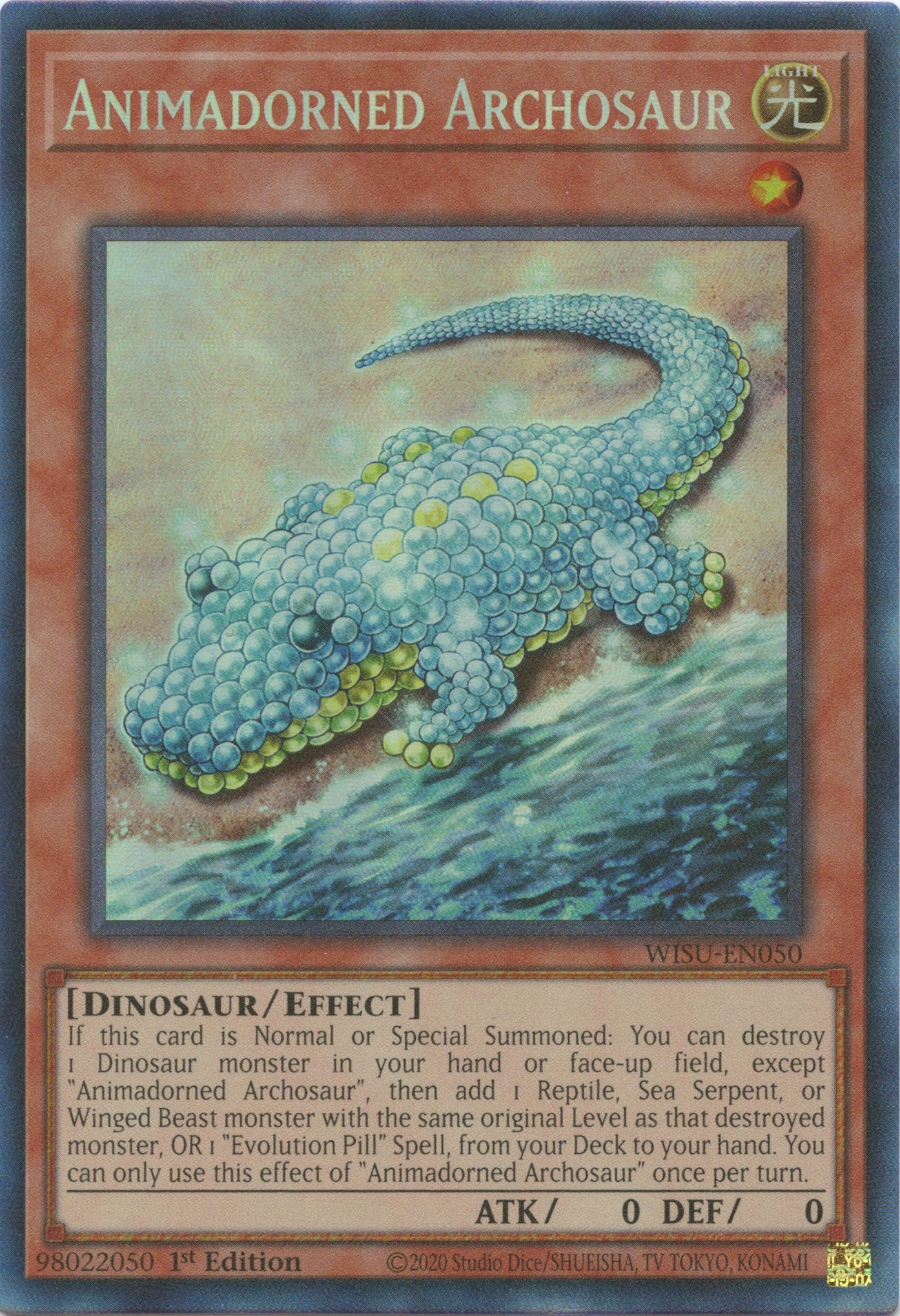 Animadorned Archosaur [WISU-EN050] Collector's Rare | Odin's Place