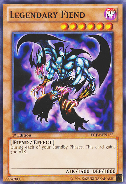 Legendary Fiend [LCJW-EN122] Common | Odin's Place