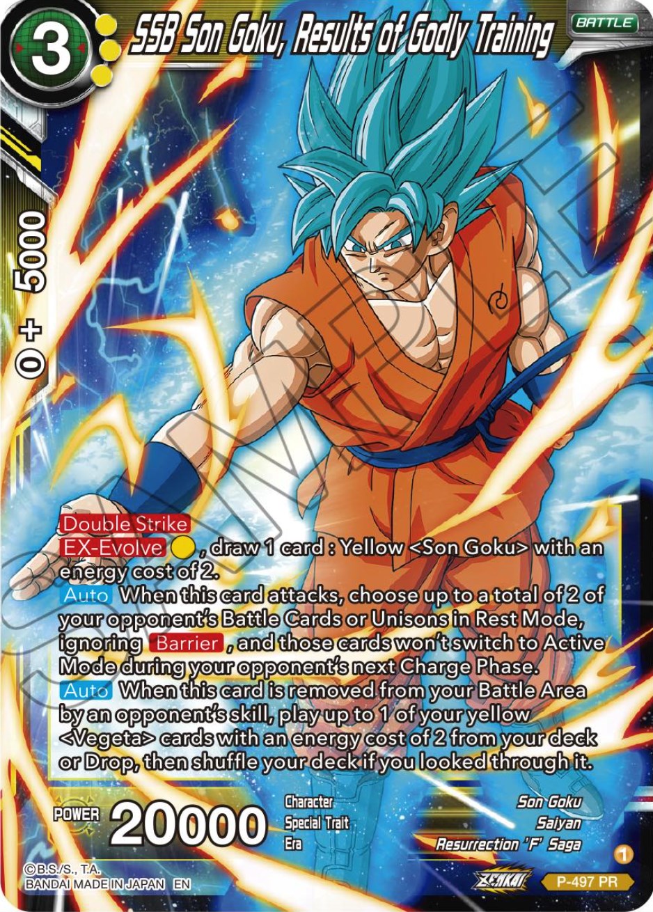 SSB Son Goku, Results of Godly Training (P-497) [Promotion Cards] | Odin's Place