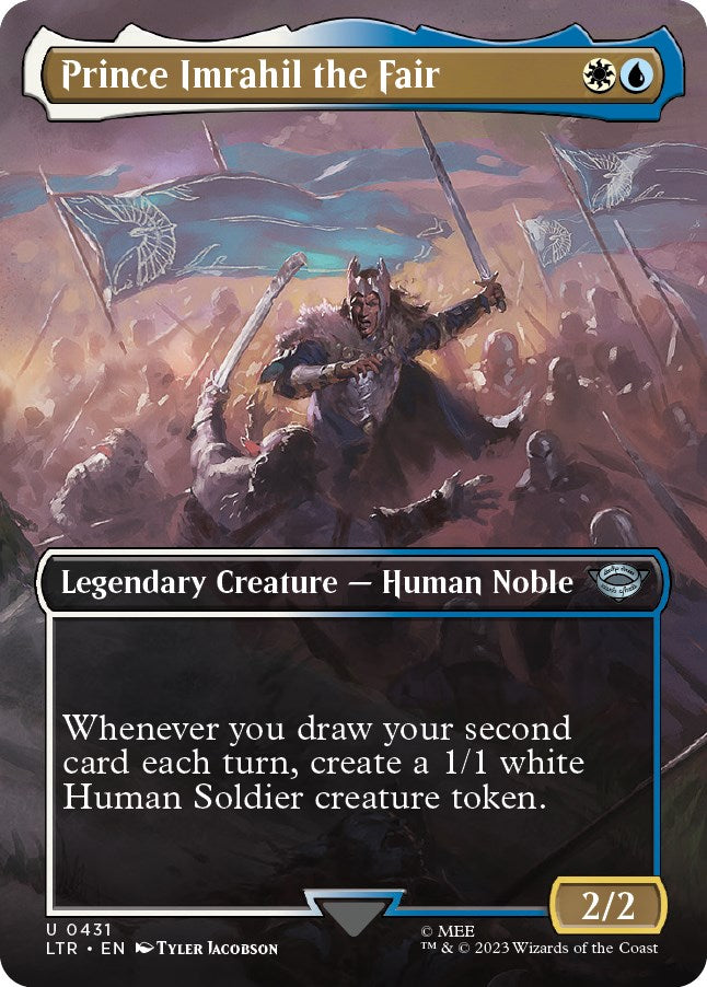 Prince Imrahil the Fair (Borderless Alternate Art) [The Lord of the Rings: Tales of Middle-Earth] | Odin's Place
