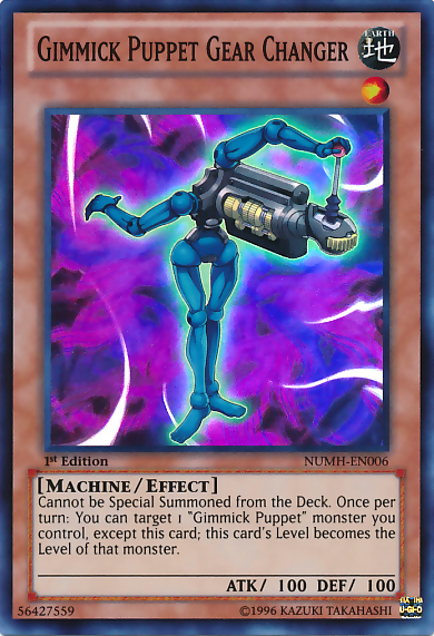Gimmick Puppet Gear Changer [NUMH-EN006] Super Rare | Odin's Place