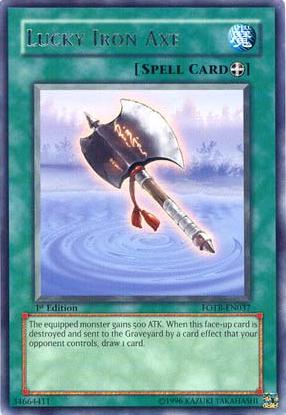 Lucky Iron Axe [FOTB-EN037] Rare | Odin's Place