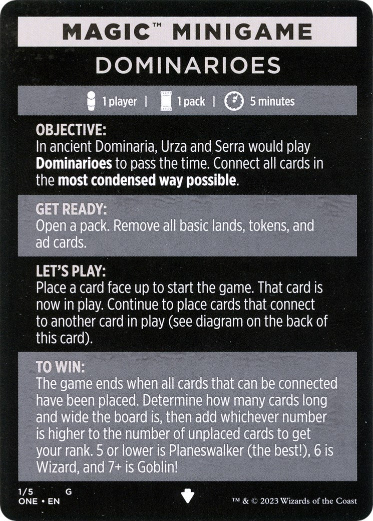 Dominarioes (Magic Minigame) [Phyrexia: All Will Be One Minigame] | Odin's Place