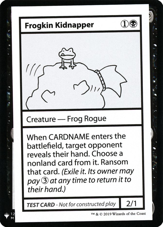 Frogkin Kidnapper [Mystery Booster Playtest Cards] | Odin's Place