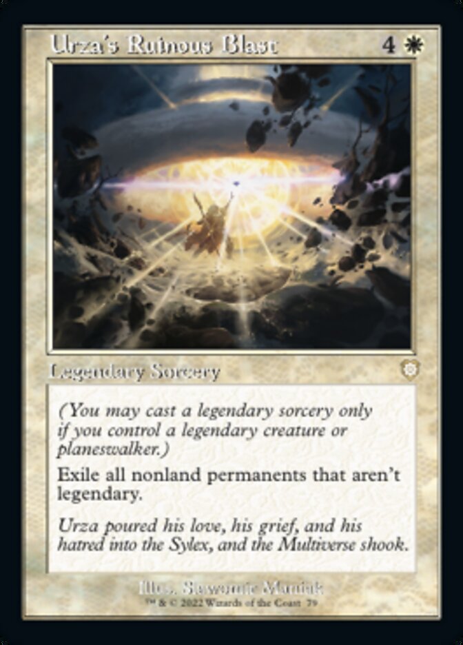 Urza's Ruinous Blast (Retro) [The Brothers' War Commander] | Odin's Place