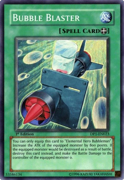 Bubble Blaster [DP1-EN023] Super Rare | Odin's Place