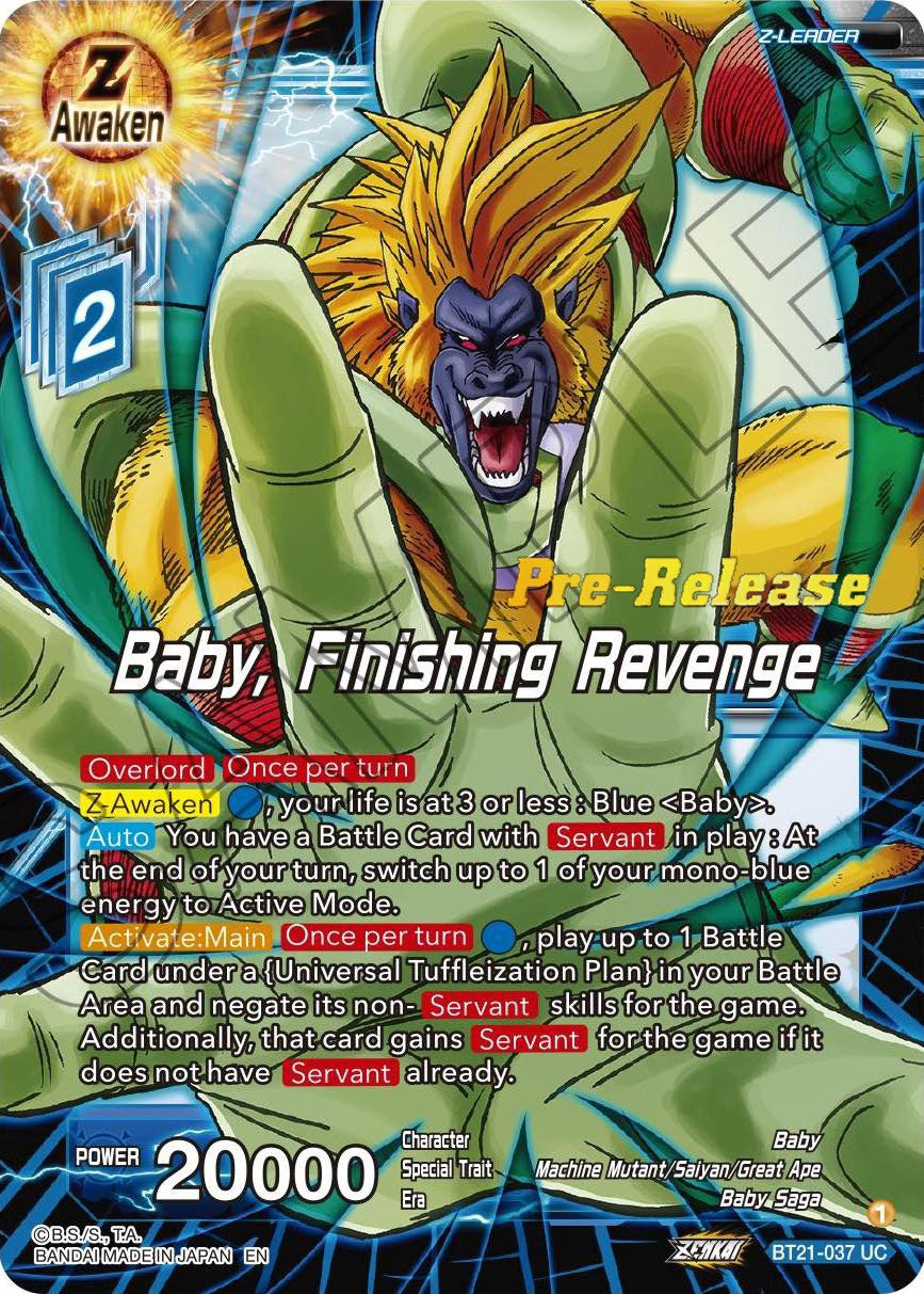 Baby, Finishing Revenge (BT21-037) [Wild Resurgence Pre-Release Cards] | Odin's Place